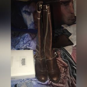 Michael Kors heel boots, never worn
